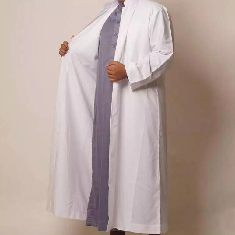 cuci gudang jubah luaran pria dewasa twis higt / jubah yaman habaib / jubah luaran muslim terbuka / 