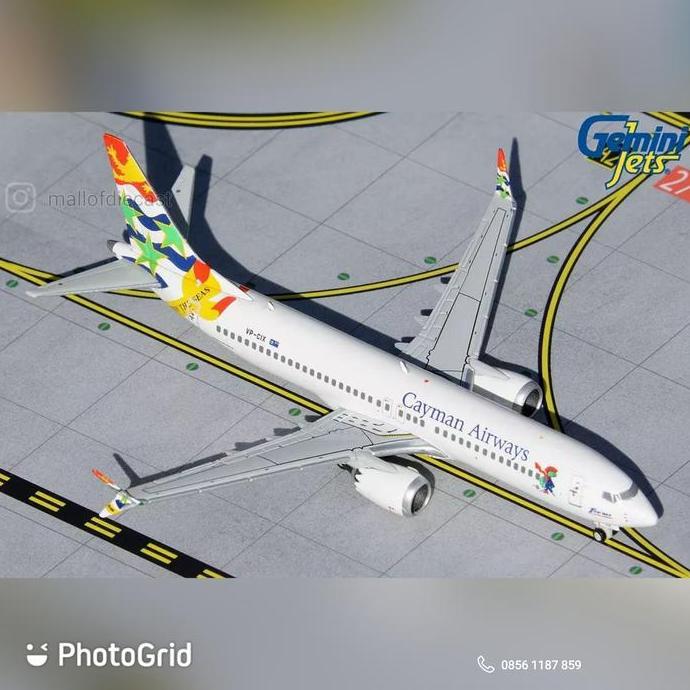 Cayman Airways B 737 Max 8 VP-CIX Gemini Jets 1:400