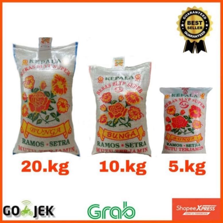 Beras Cap Bunga Pandan Wangi 5kg 10kg 20kg