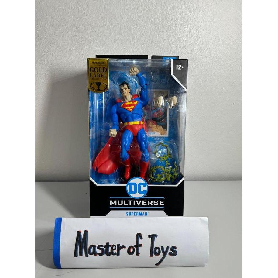 McFarlane DC Multiverse Superman (Hush) Gold Label Collection - Ready Stock