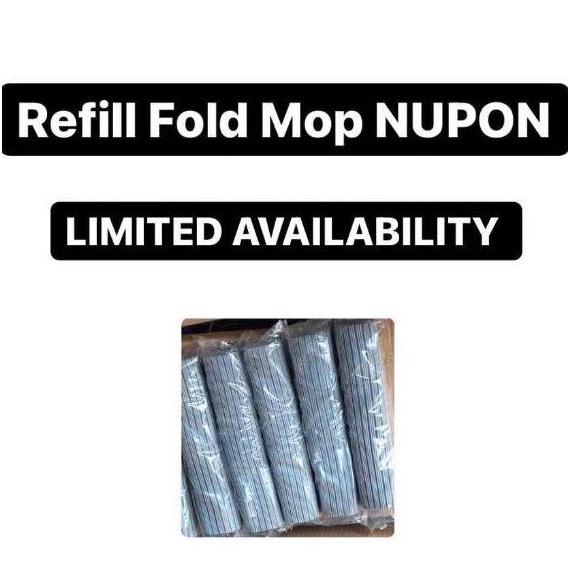 NUPON Sponge Refill Fold Mop - Refill Pel Tarik untuk Pel Tarik NP-20