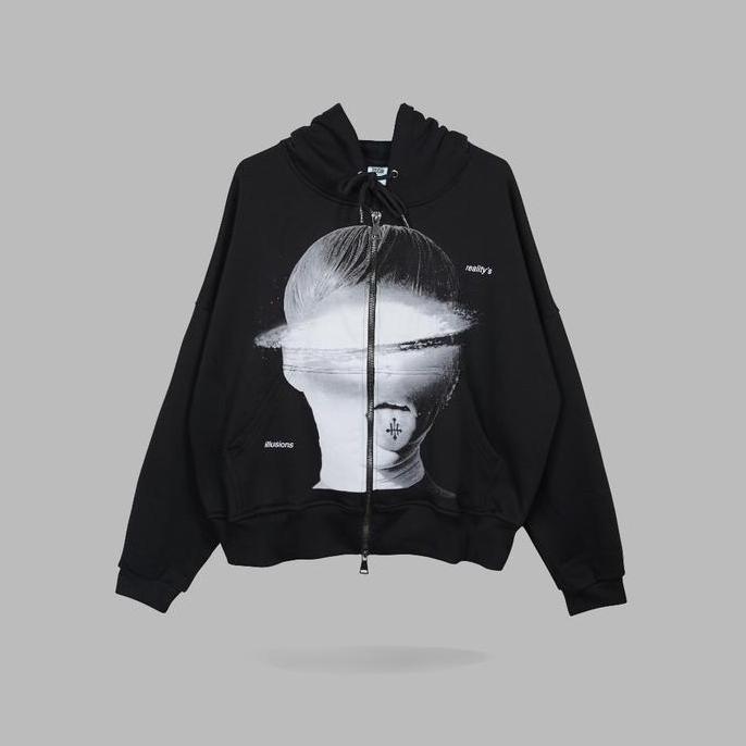 HSCO Oversized Boxy Hoodie Iluzio