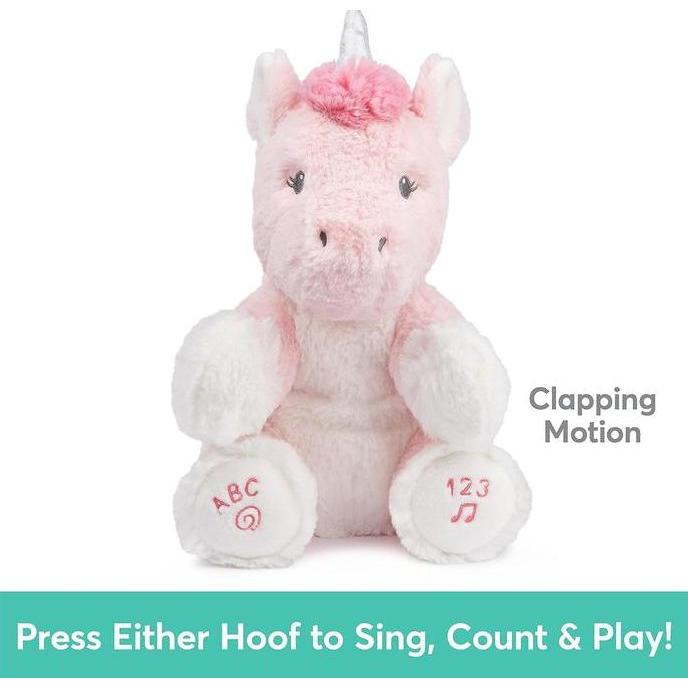 GUND - ORIGINAL Animated Alora Unicorn ABC 123