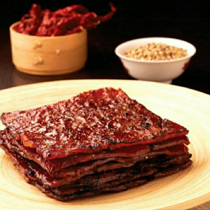 Bee Cheng hiang Dendeng Sliced Chili Pork(Dendeng Babi Sliced Pedas)