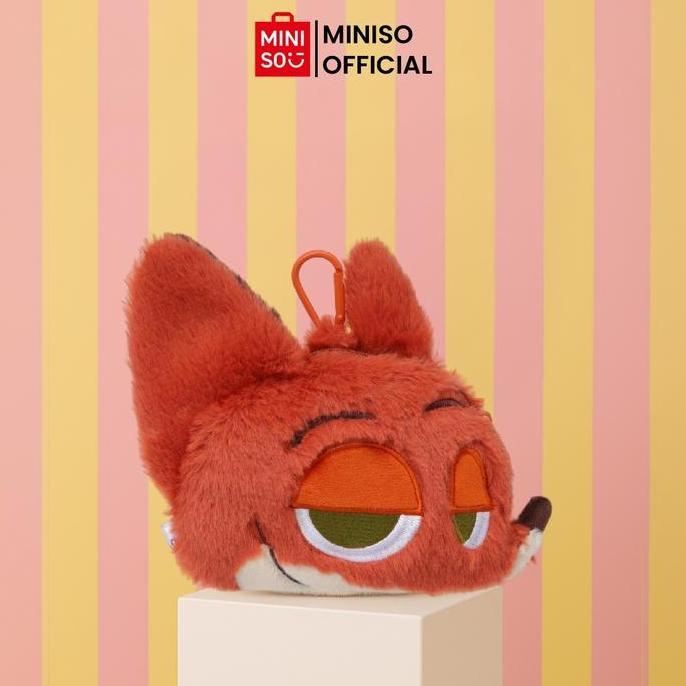 MINISO X Disney Zootopia Collection Coin Purse Dompet Koin Gantungan Tas Karakter Zootopia
