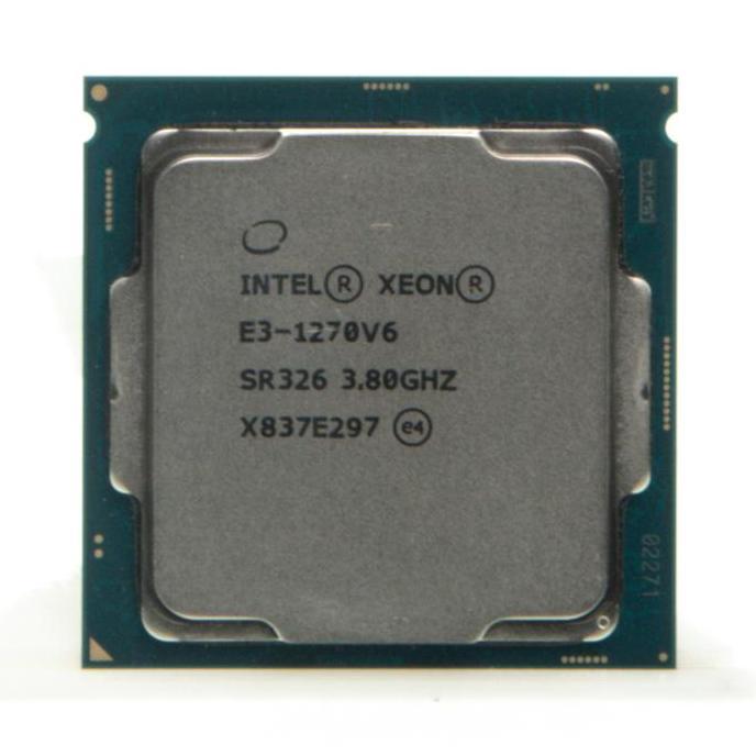 PRATAMASHOPSEMBILAN - PROCESSOR INTEL XEON LGA 1151 SETARA I7 7700 GEN 7 E3 1270 V6 1240 V6 1270 126