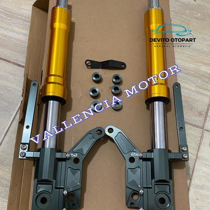 Shock Depan Nui Yamaha Aerox 155 Nvx - Usd Aerox155 Nui Doube Disc Parts Motor