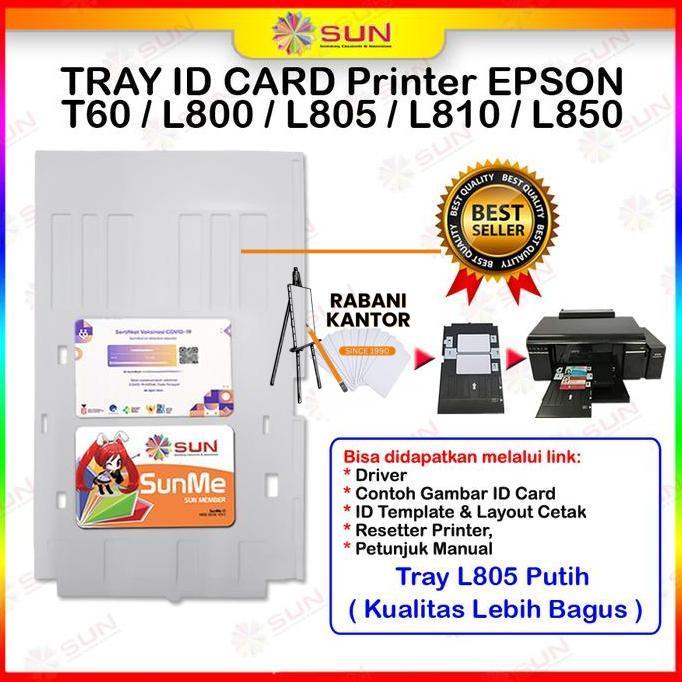 id card tray l805 - sun indonesia