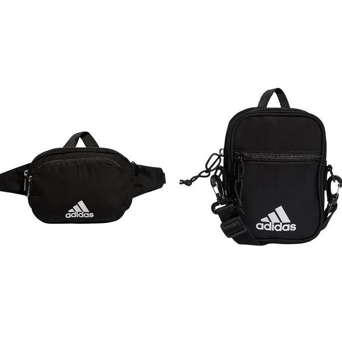 Adidas Originals Festival Crossbody Bag Black White Tas Selempang - Original