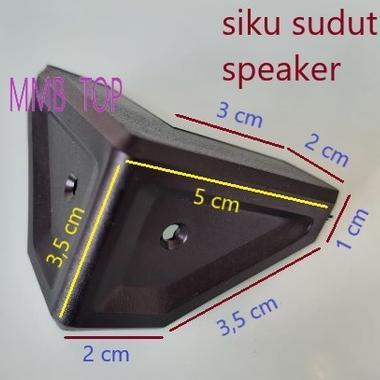 Siku Salon Kecil 2 Baut Type SKL 2 - Sudut Box Speaker Kecil