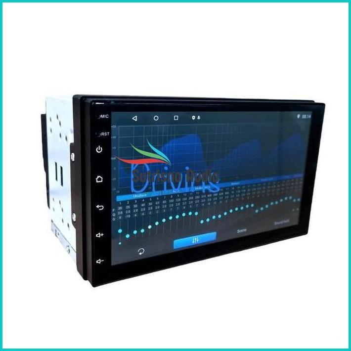 Head Unit Double Din Android Skeleton Skt-8189 7 Inch Voice Command Universal Bluetooth Car