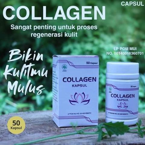 Collagen Kapsul Fish Kolagen Colagen isi 50 kapsul