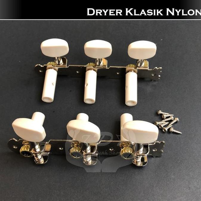 Dryer Putaran Senar Gitar Tuning Peg Akustik Klasik Nylon