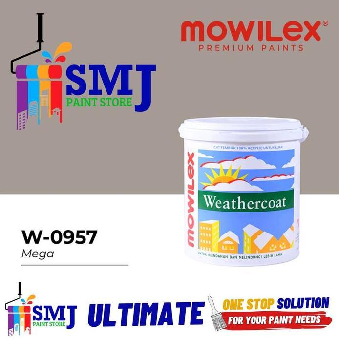 Cat Tembok Eksterior MOWILEX WEATHERCOAT W 0957 MEGA 20L