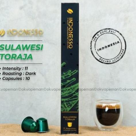 INDONESSO Sulawesi Toraja Nespresso Coffee Capsules / Kapsul Kopi
