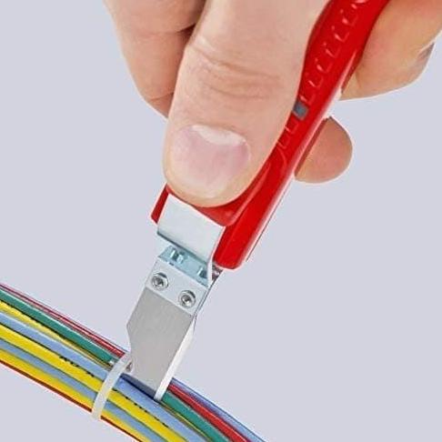 Pengupas Kabel 16 20 28 SB Knipex Dismantling Tool With scalpel blade
