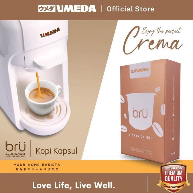 Umeda Bru Coffee Capsules / Kopi Kapsul / Nespresso Compatible