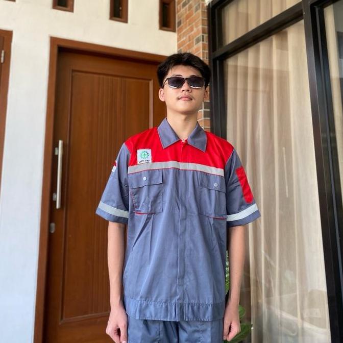 wearpack atasan/baju kerja/ APD/ Keselamatan dan kesehatan kerja