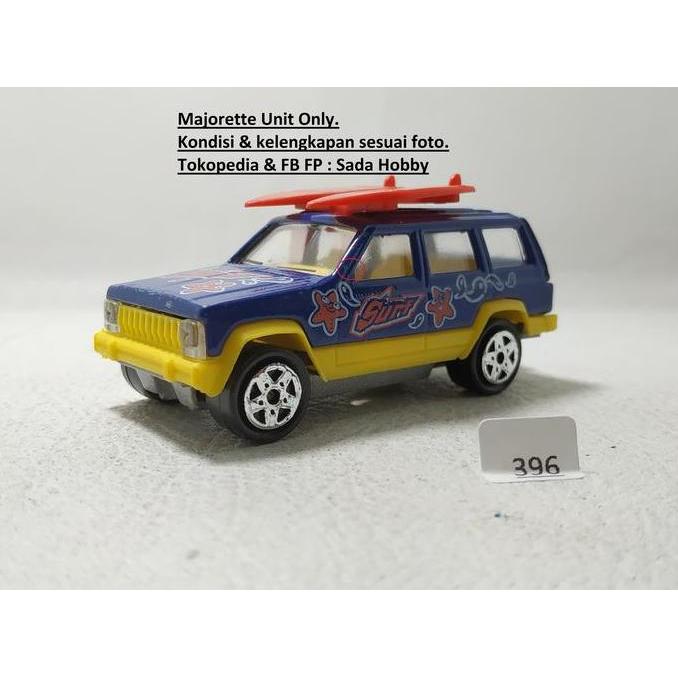 DIECAST MAJORETTE JEEP CHEROKEE SURF UNIT ONLY CADATOYS