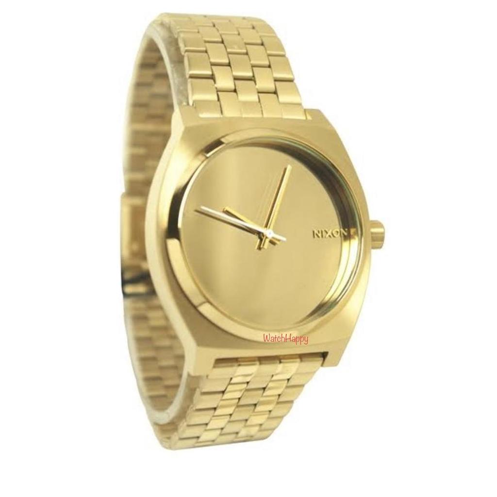 Jam Tangan Nixon A0452764 Time Teller Light Gold Mirror A158502