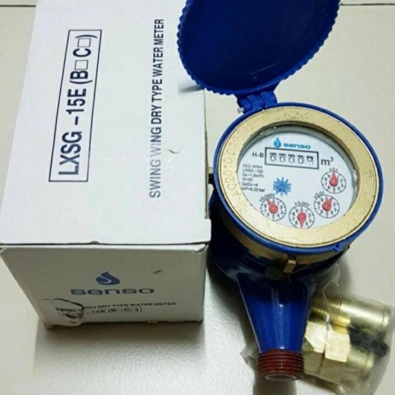 NEW Meteran Air Senso Inch Kualitas Bagus [terbaik][terlaris]