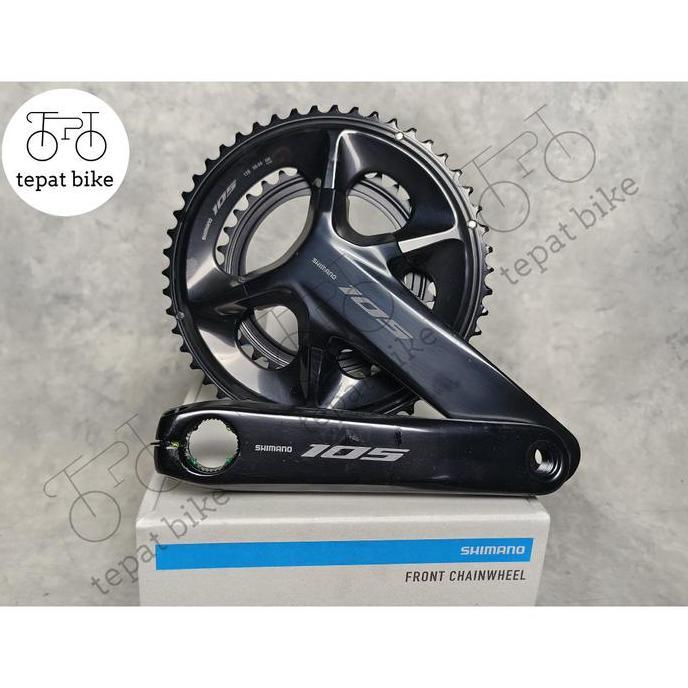 Crank Shimano 105 R7100 50-34T , 52-36T Arm165 mm / Crank Shimano R7100