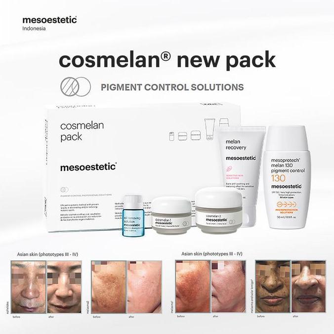 MESOESTETIC COSMELAN PACK - FREE POUCH DAN SAMPLE SACHET