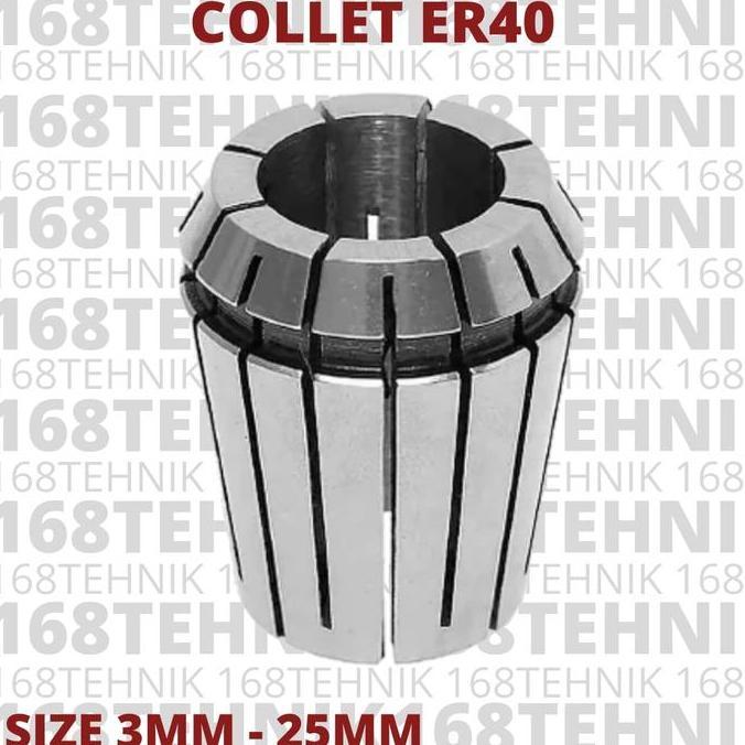 Collet Er40 3Mm-25Mm / Arbor Collet Er 40 / Kepala Bor Frais Er32 /Arbor Miling Chuck Holder Er40 Ar
