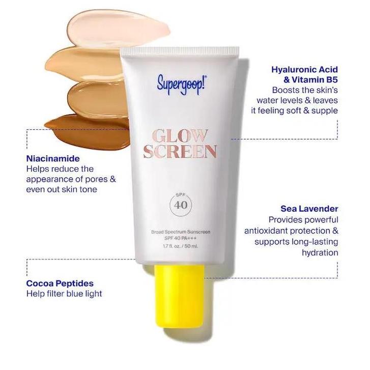 Supergoop Glowscreen Spf 40 Sunscreen Supergoop Glow Screen - Original