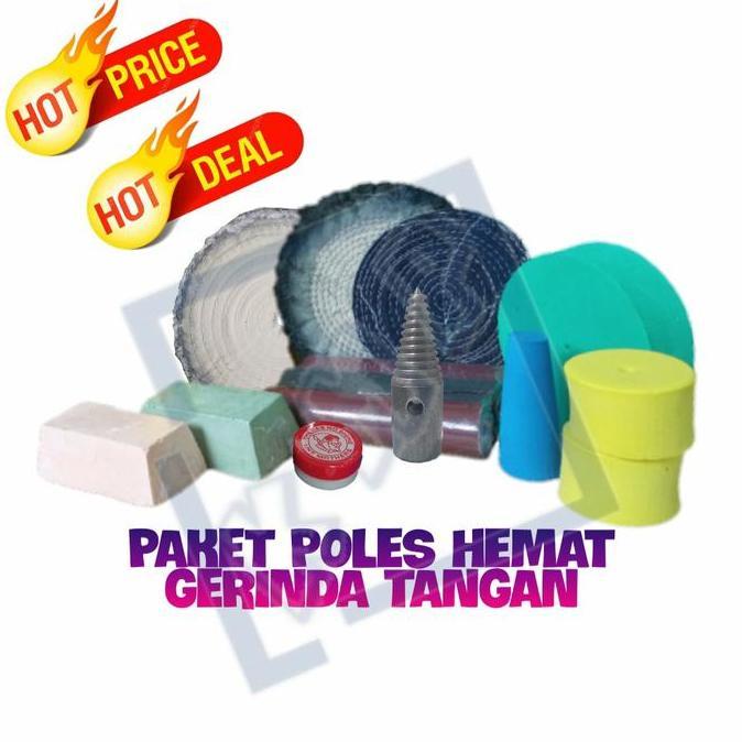 PAKET POLES HEMAT GERINDA TANGAN