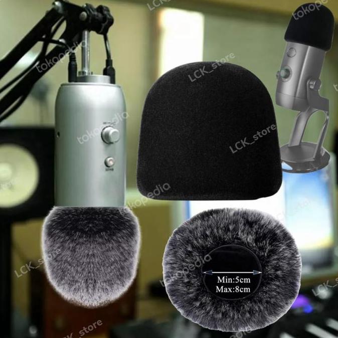 bulu yeti spon blue yeti / yeti pro busa condensor mikrofon cover