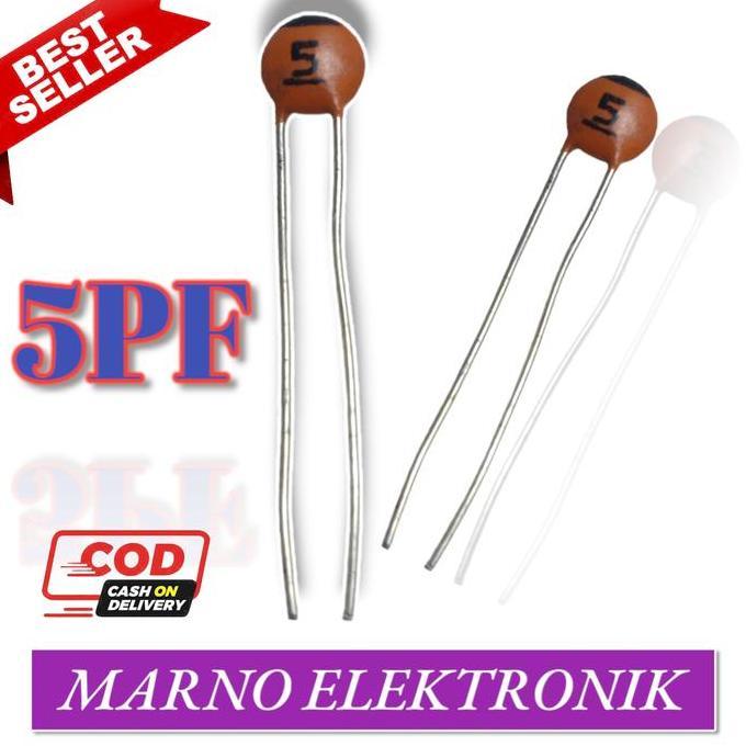 KONDENSATOR MKM 10X 5PF 6PF 10PF 12PF 15PF 18PF 20PF 22PF 25PF 27PF A2162