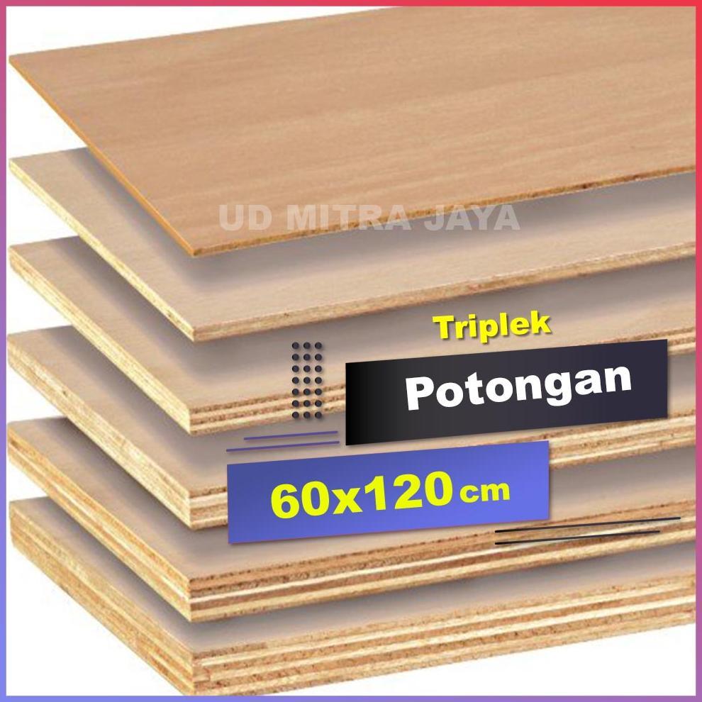 NEW Triplek Tebal 18mm Semi Meranti 60x120cm [terbaik][terlaris]