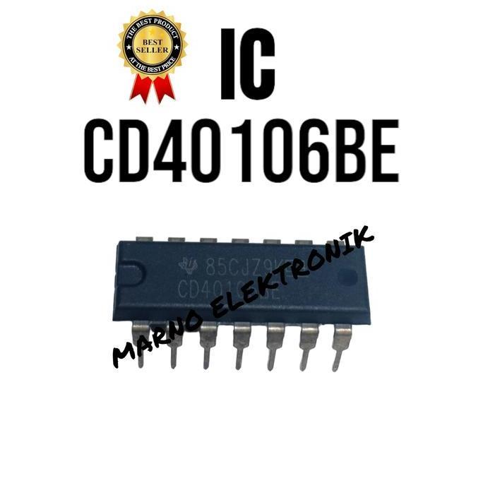 IC CD40106BE CD 40106 BE CD 40106BE  ASLI ORI ORIGINAL A2162