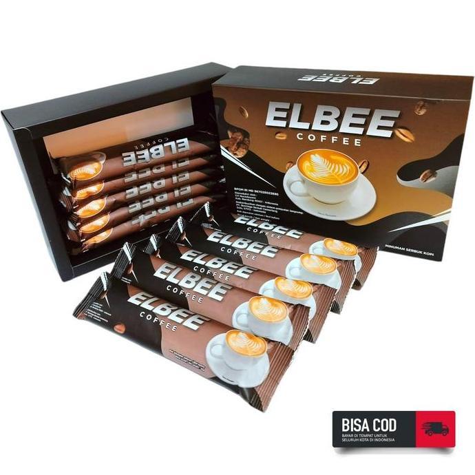 Elbee Coffe 1 Box Isi 10 Sachet Original