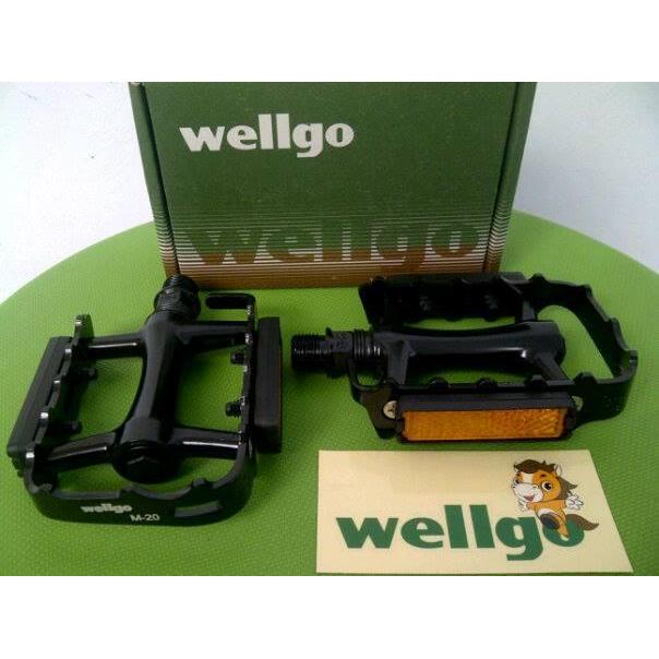 Pedal Wellgo Lu-M20 Full Hitam Original Dan Terpercaya