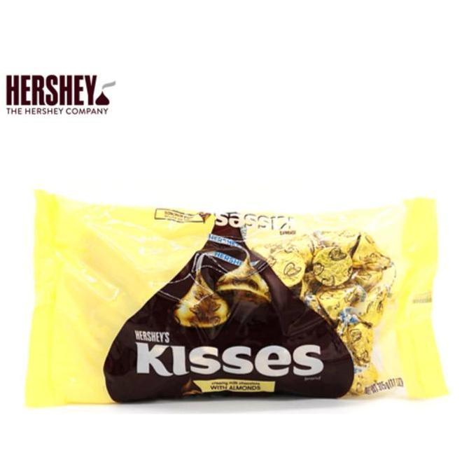 Coklat Hersheys Kisses Milk Chocolate With Almond
