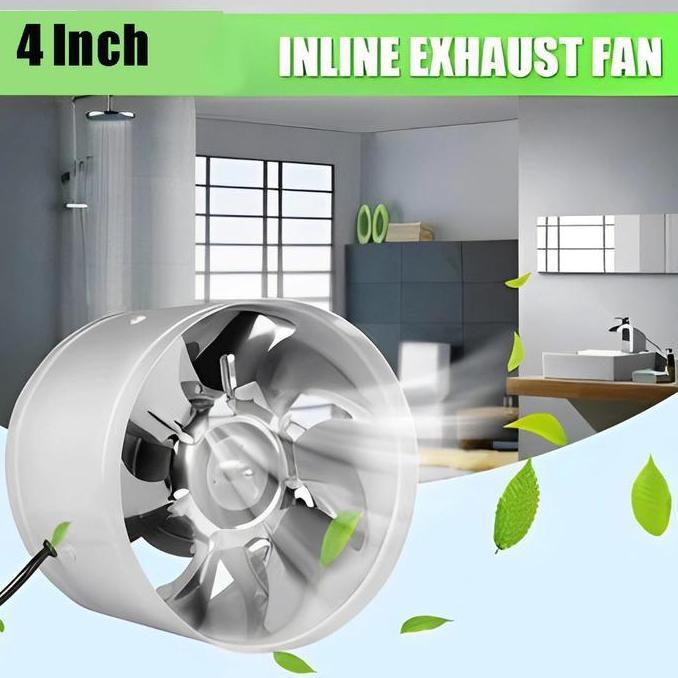Blower Penghisap Asap Hexos Exhaust Fan Blower Air Cooling Vent Metal murah