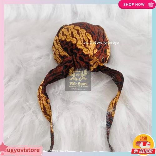 Blangkon Anak Batik / Blangkon / Udeng / Udeng Bali / Barongan / Reog / Pecut Bopo / Kendang / Maina