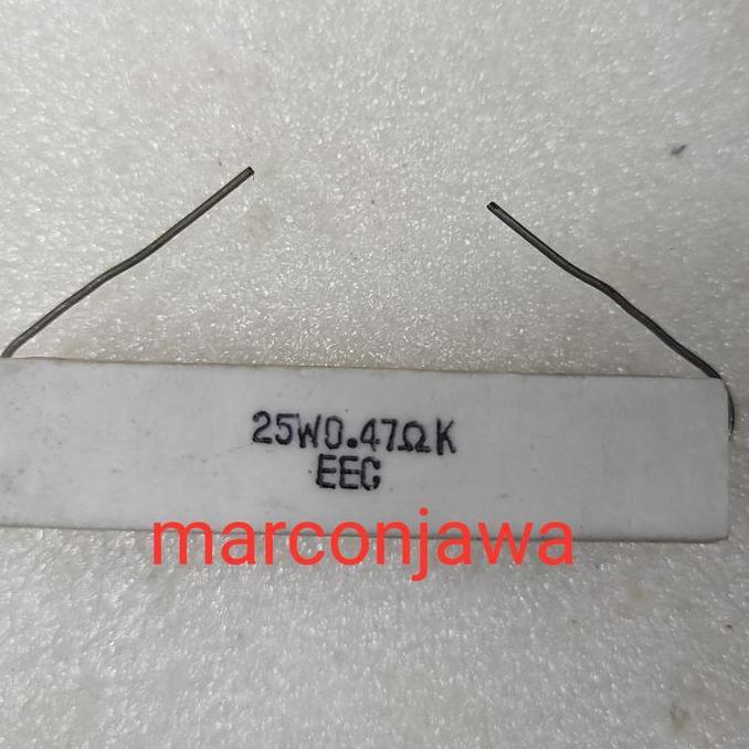 resistor 25W 0,47 ohm