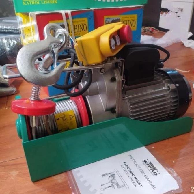 Wipro PA 1000A electric hoist PA 1000 katrol listrik PA1000A PA1000