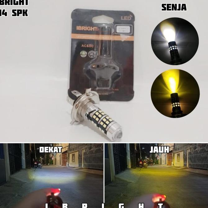 Ibright H4 Spk -  Lampu Utama H4 Led