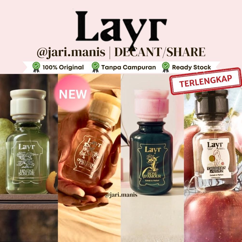 decant share Layr Osmanthus Crystal hinoki sublime rose d'amour second skin kyoto jazz alexandra vil