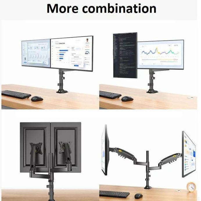 Bracket Monitor bracket dual monitor Bracket monitor 2 led display 27"