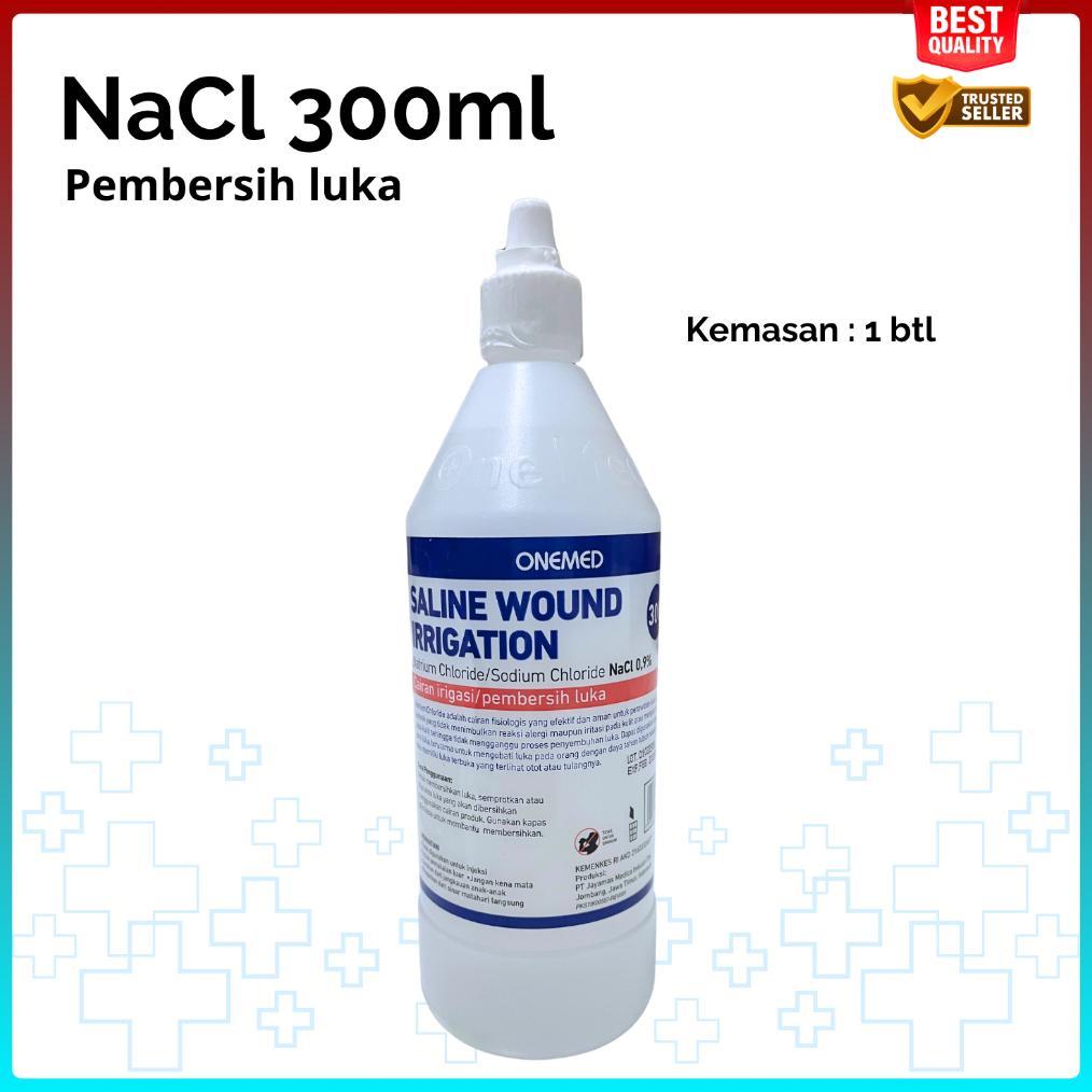 Pembersih Luka NaCL 300ml Onemed Cairan Infus