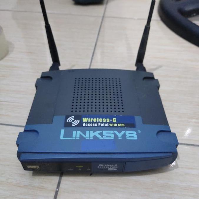 LINKSYS WIRELESS G ACCESS POINT WAP54G SECOND PROMO