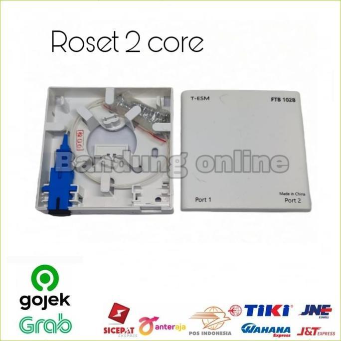 Roset FO Fiber Optik 2 Core SC
