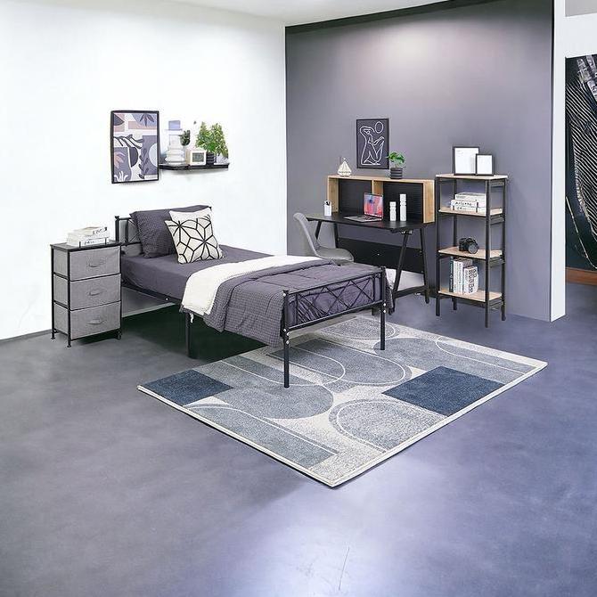Informa Larson Tempat Tidur Anak Metal Bed Ranjang Kasur Perabot Tidur Furniture Kamar Tidur