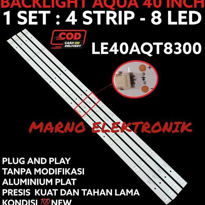 BACKLIGHT AQUA 40 INCH LE40AQT8300 LE 40AQT8300 LE-40AQT8300 ORIGINAL A2162