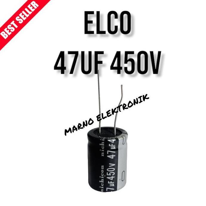 CAPASITOR ELCO KAPASITOR 47UF 450V ASLI ORI ORIGINAL A2162